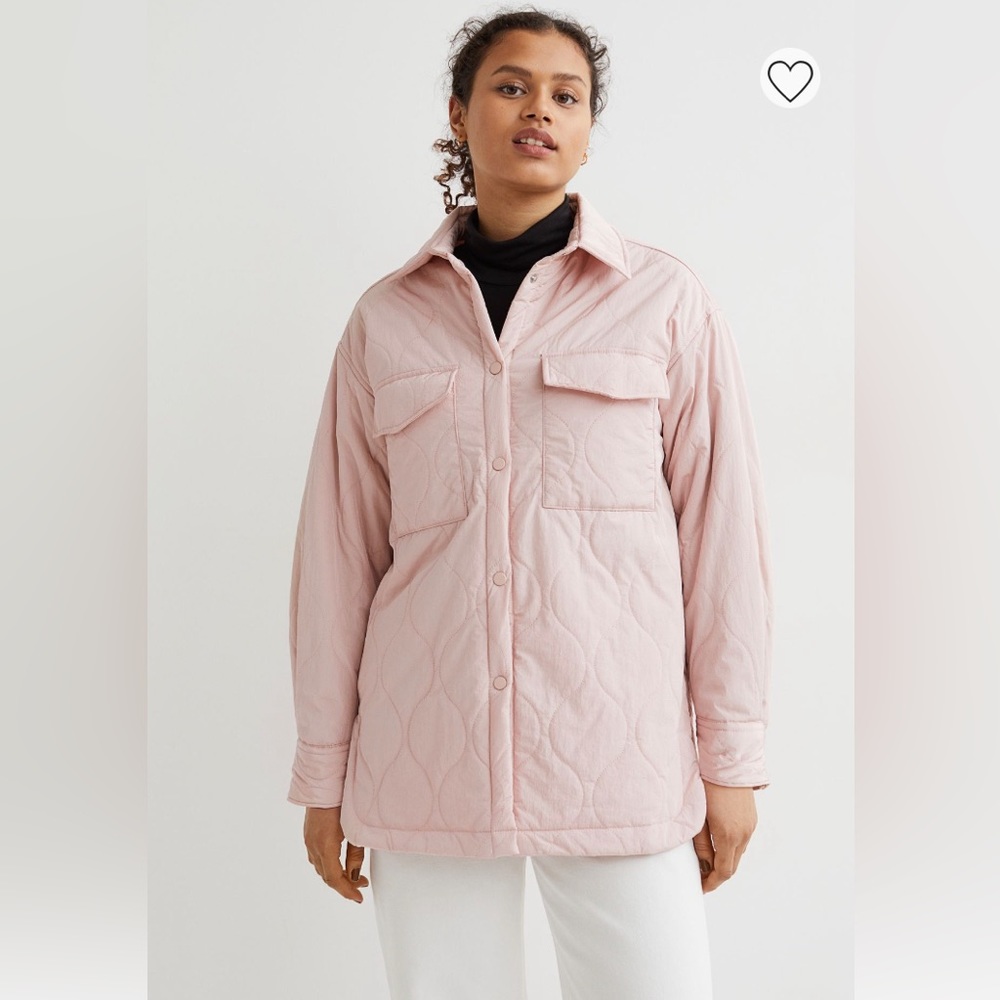 H&M Pink Quilted Dress